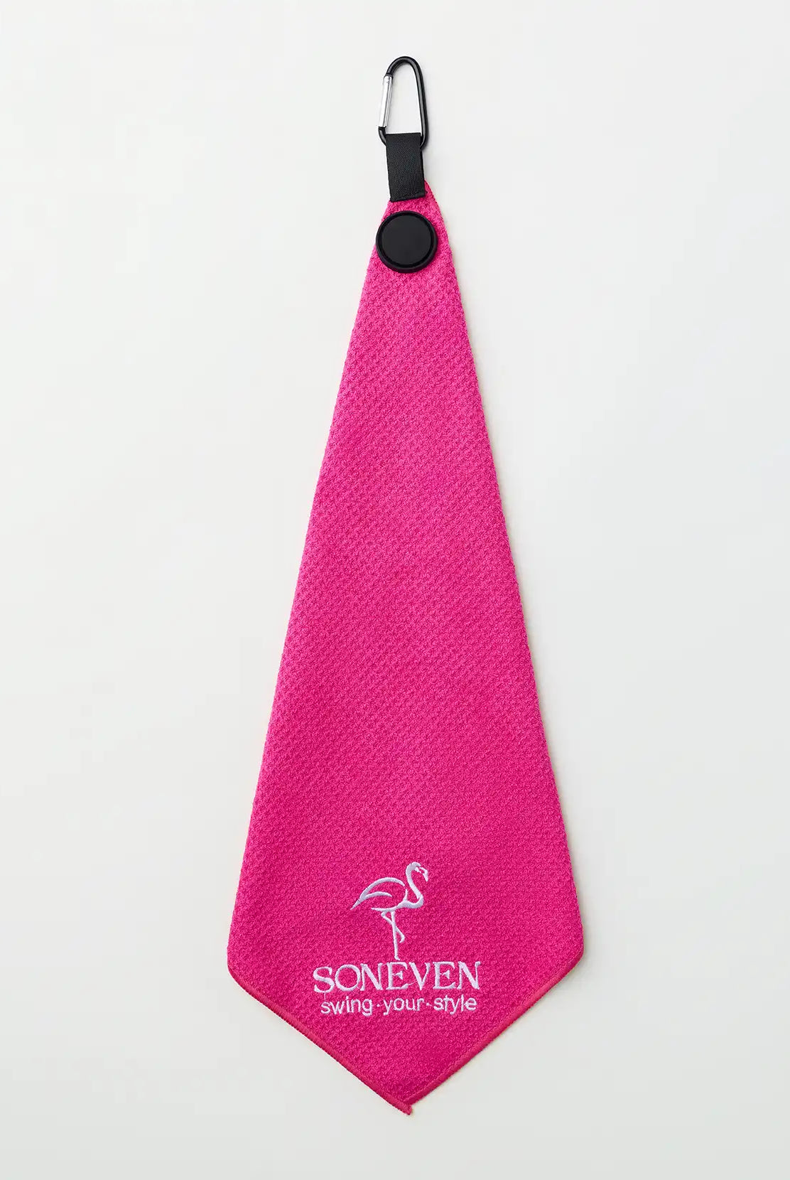 Soneven Magnetic Pink Greenside Golf Towel
