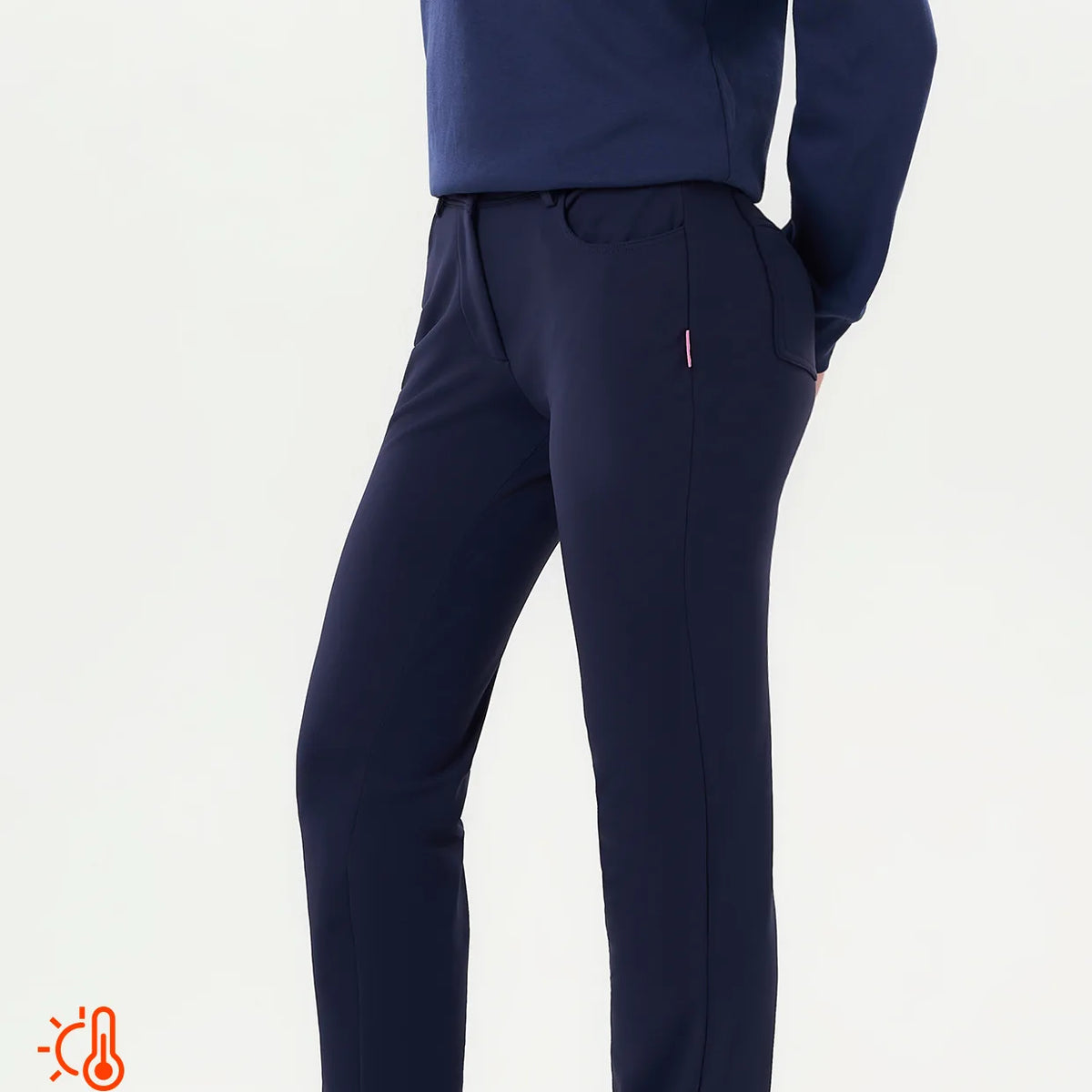 29" High-Stretch Thermal Golf Pants with Pockets
