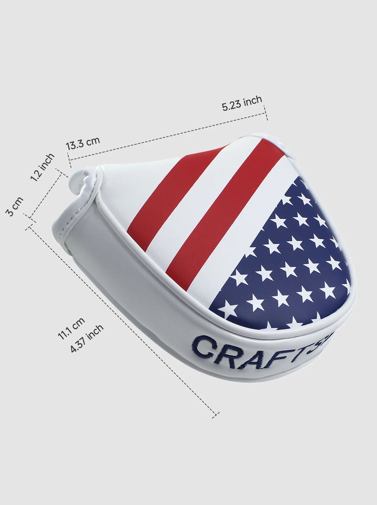 Patriot PU Leather Golf Mallet Putter Covers