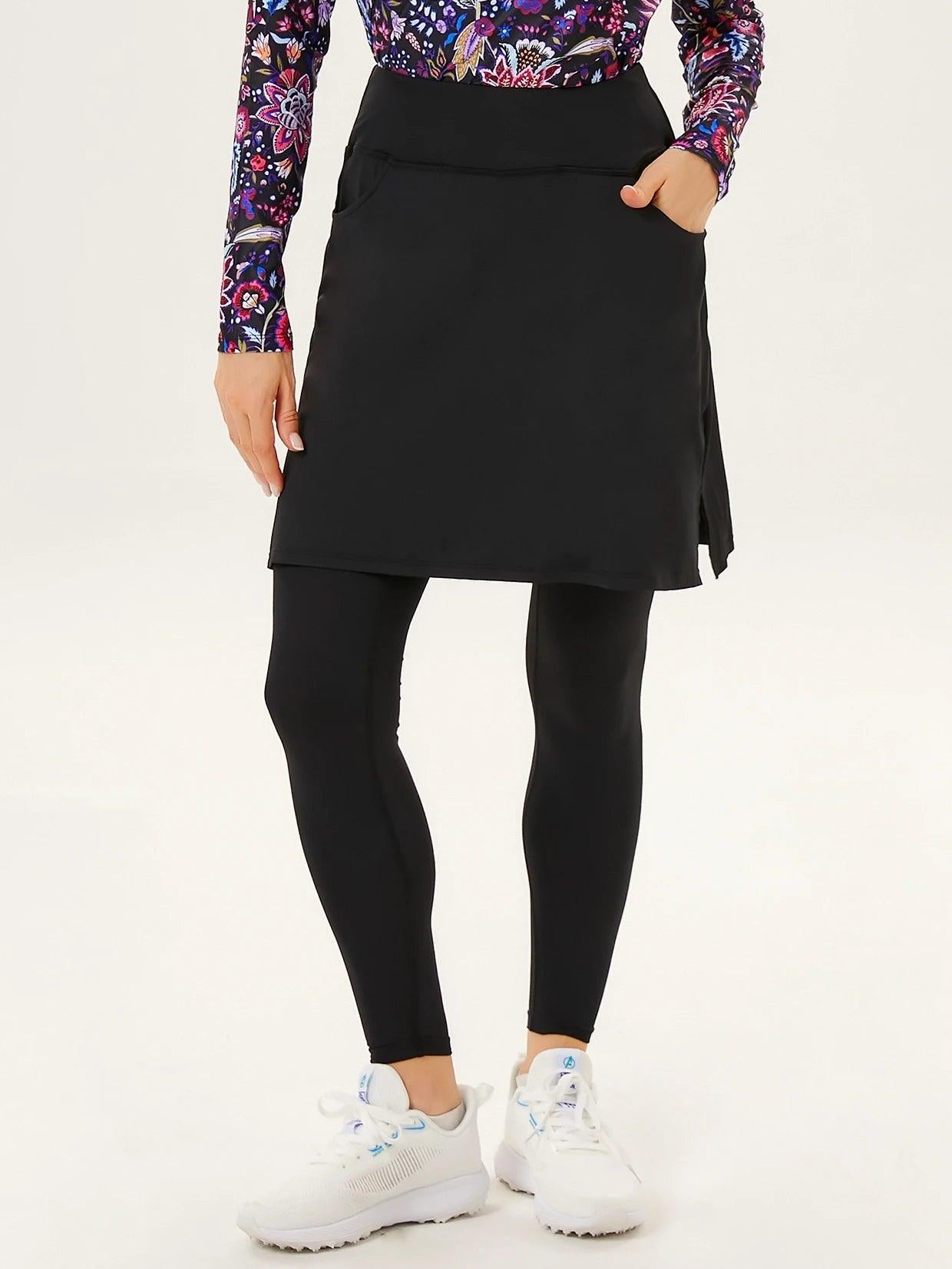 women's skirted leggings