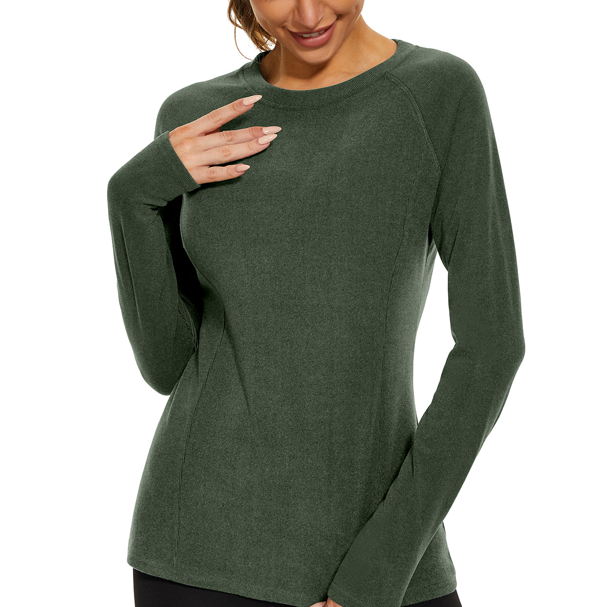 SOcomfi™ Pullover Long-sleeve Base Layer for Women