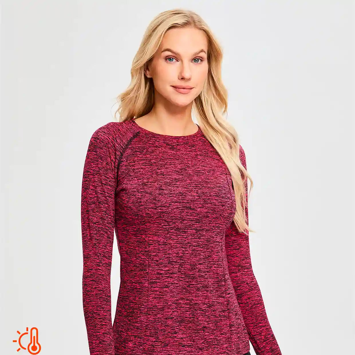 Women's Pullover Raglan-sleeve Thermal Tops