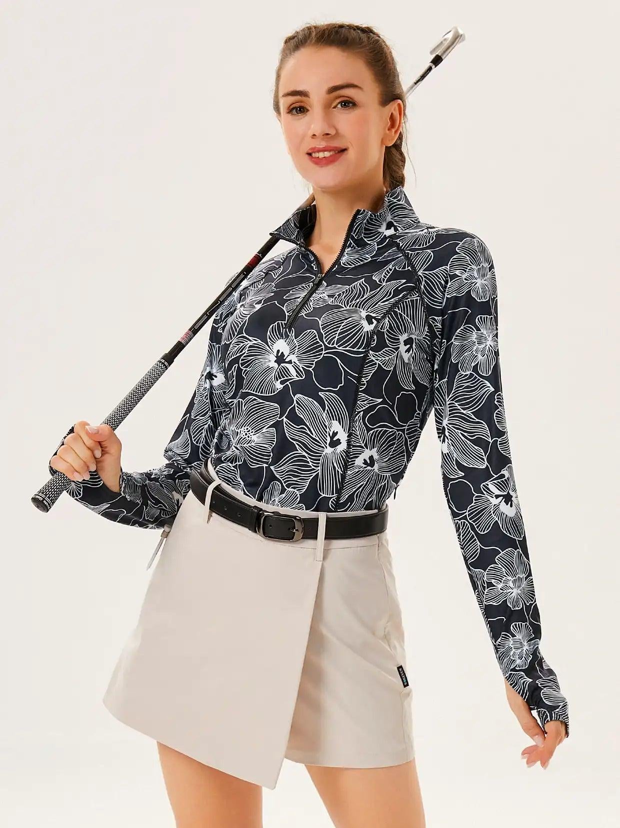 Long-sleeve Golf Polo for Women