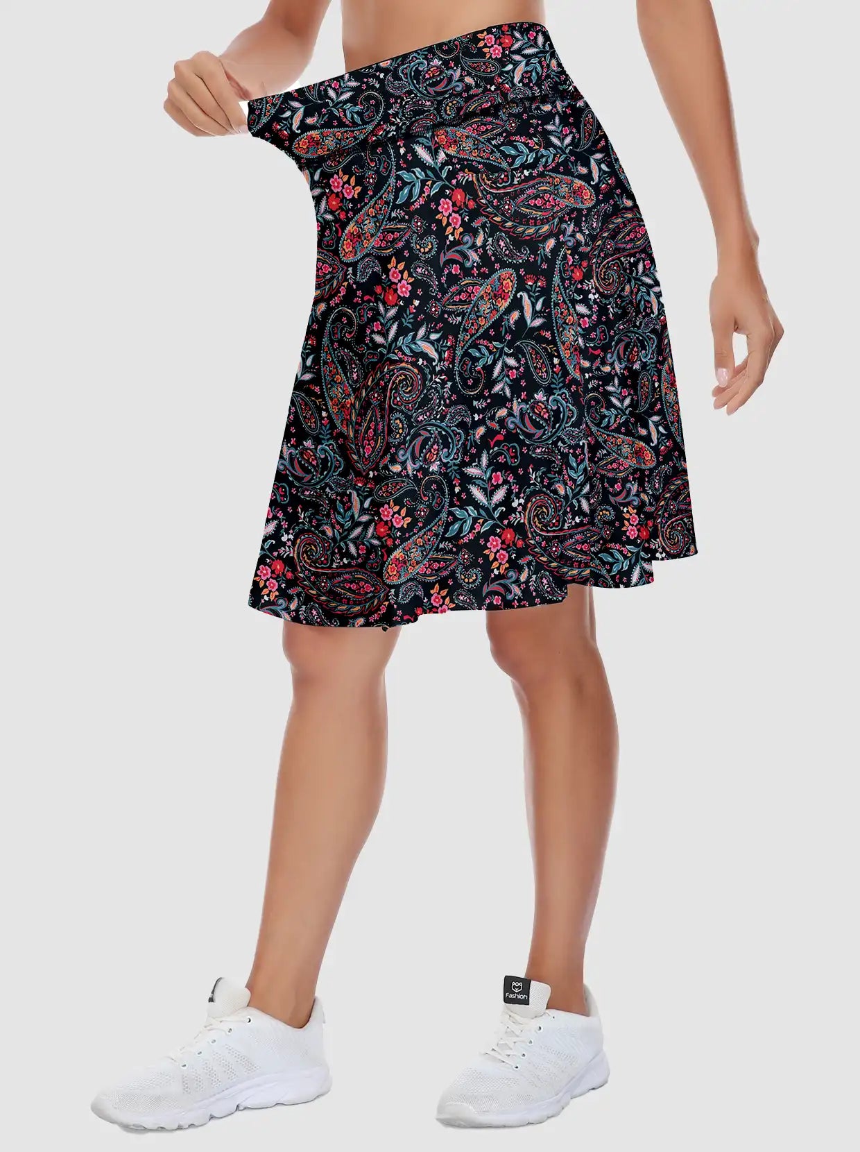 20" A-line Active Skorts with Shorts and Pockets