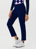 26.5" Side-zip Quick-dry Ankle Pants with Pockets