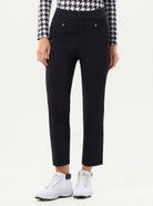 Black Water-repellent 38" Golf Pants