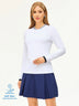 UPF50+ Hot-Fix Rhinestone Long Sleeve Base Layer