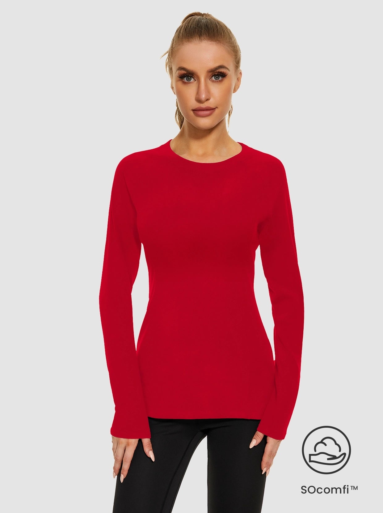 SOcomfi™  Pullover Long-sleeve Base Layer for Women