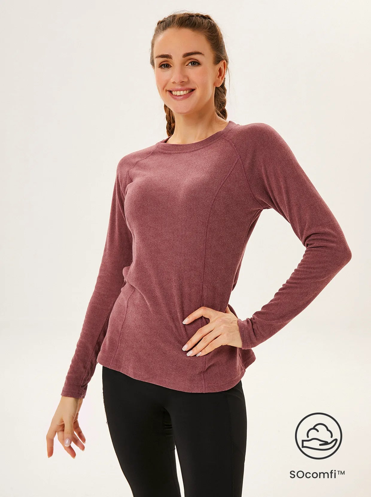 SOcomfi™ Crew-neck Long-sleeve Thermal Underwear for Women