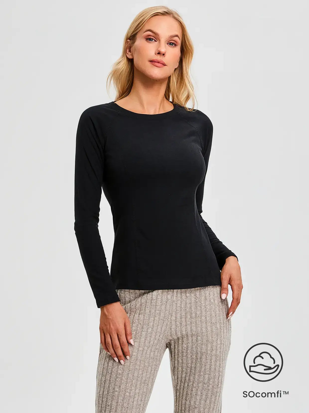 SOcomfi™ Crew-neck Long-sleeve Thermal Underwear